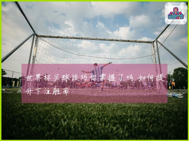 世界杯买球技巧你掌握了吗 如何提升下注胜率